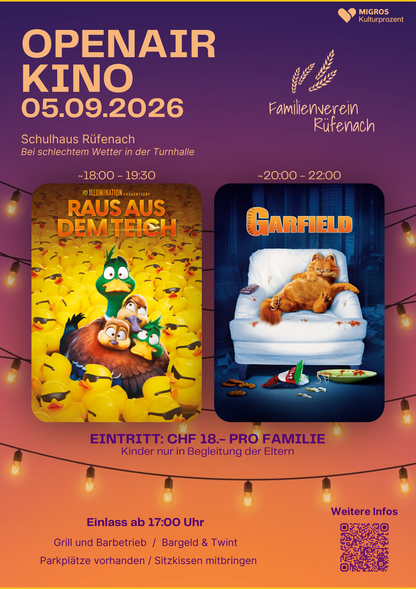 Plakat Open Air Kino